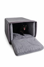 BED BOX – Cama tipo caja para perros y gatos  Súper suave y lavable