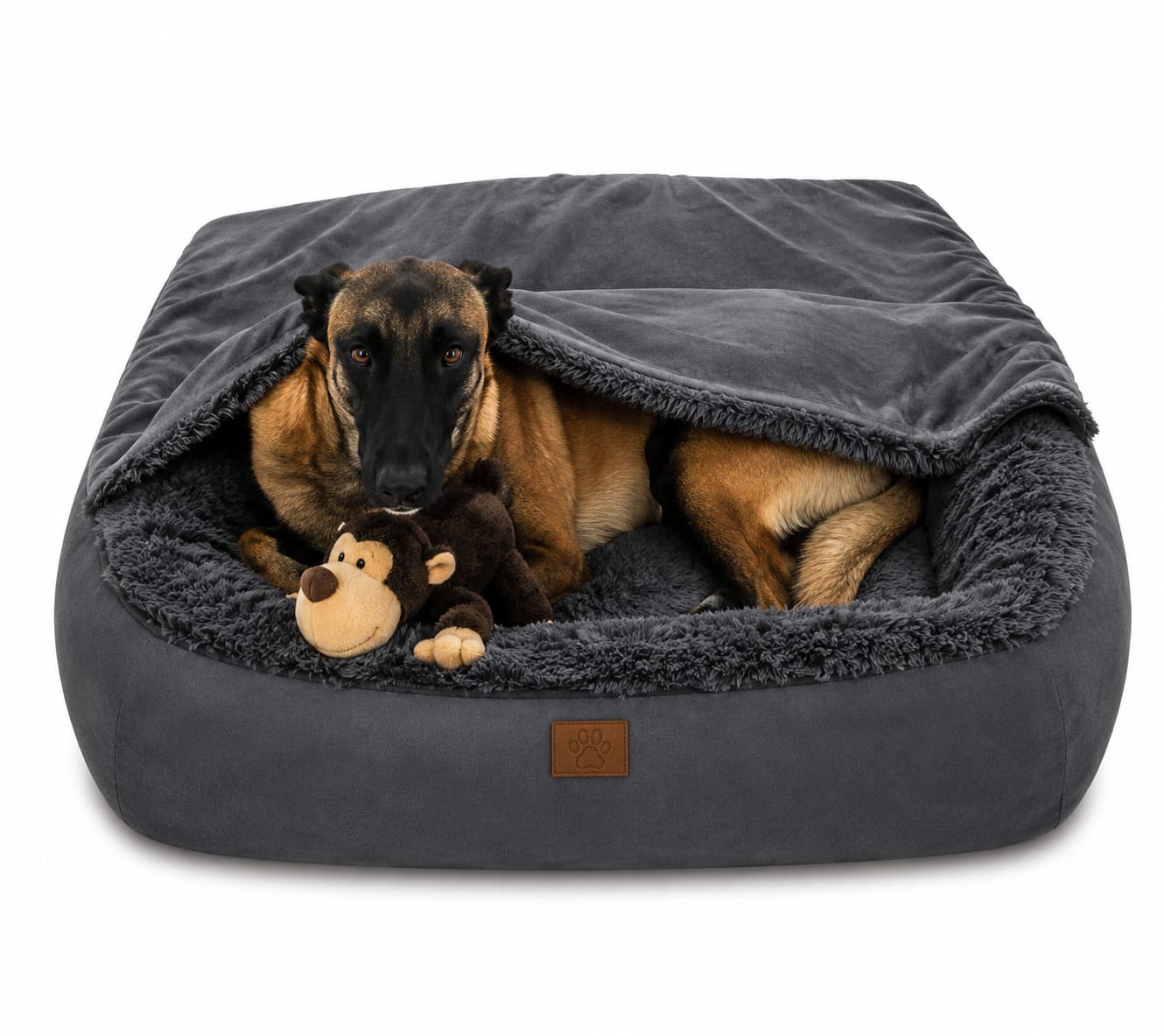 COMFORT PLUS – Cama con soporte firme y relleno suave para perros | Premium