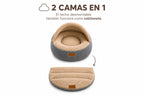 Nube 3.0 Doble Faz – Cama cueva 2 en 1 para perros y gatos | Hecha en Colombia