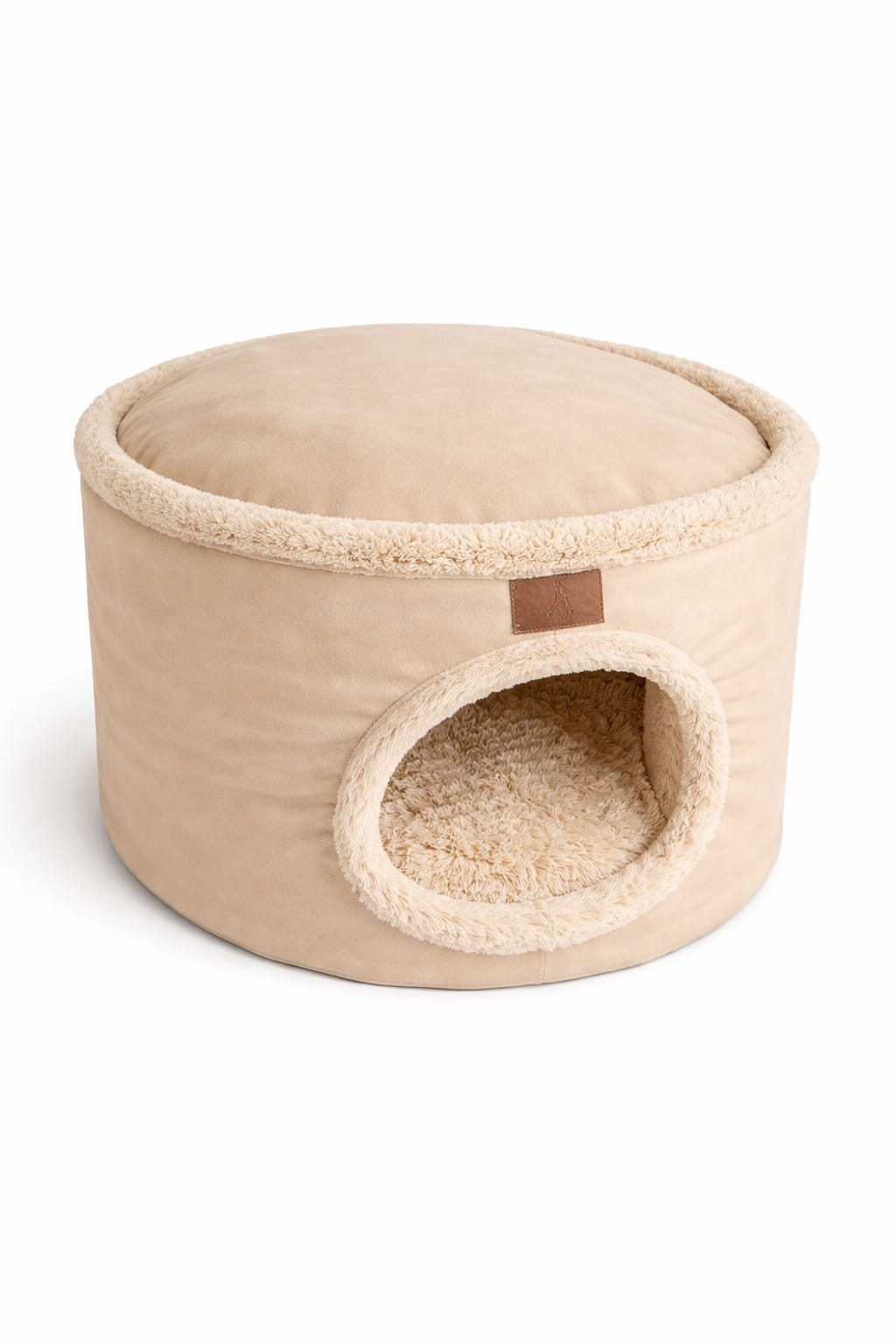 ROUND BED – Cama redonda para 2 gatos | 45 cm diámetro, 40 cm altura | Lavable