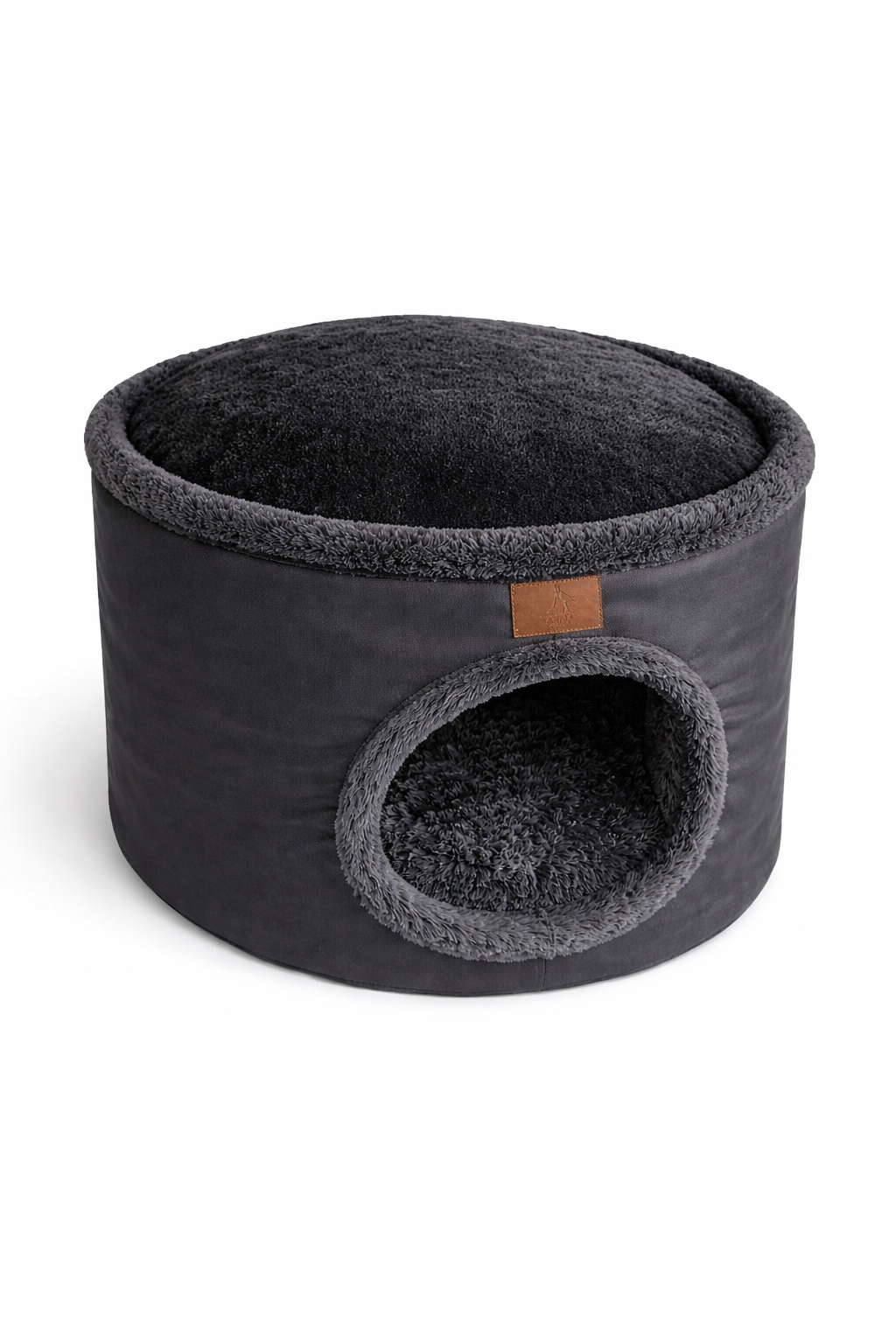 ROUND BED – Cama redonda para 2 gatos | 45 cm diámetro, 40 cm altura | Lavable